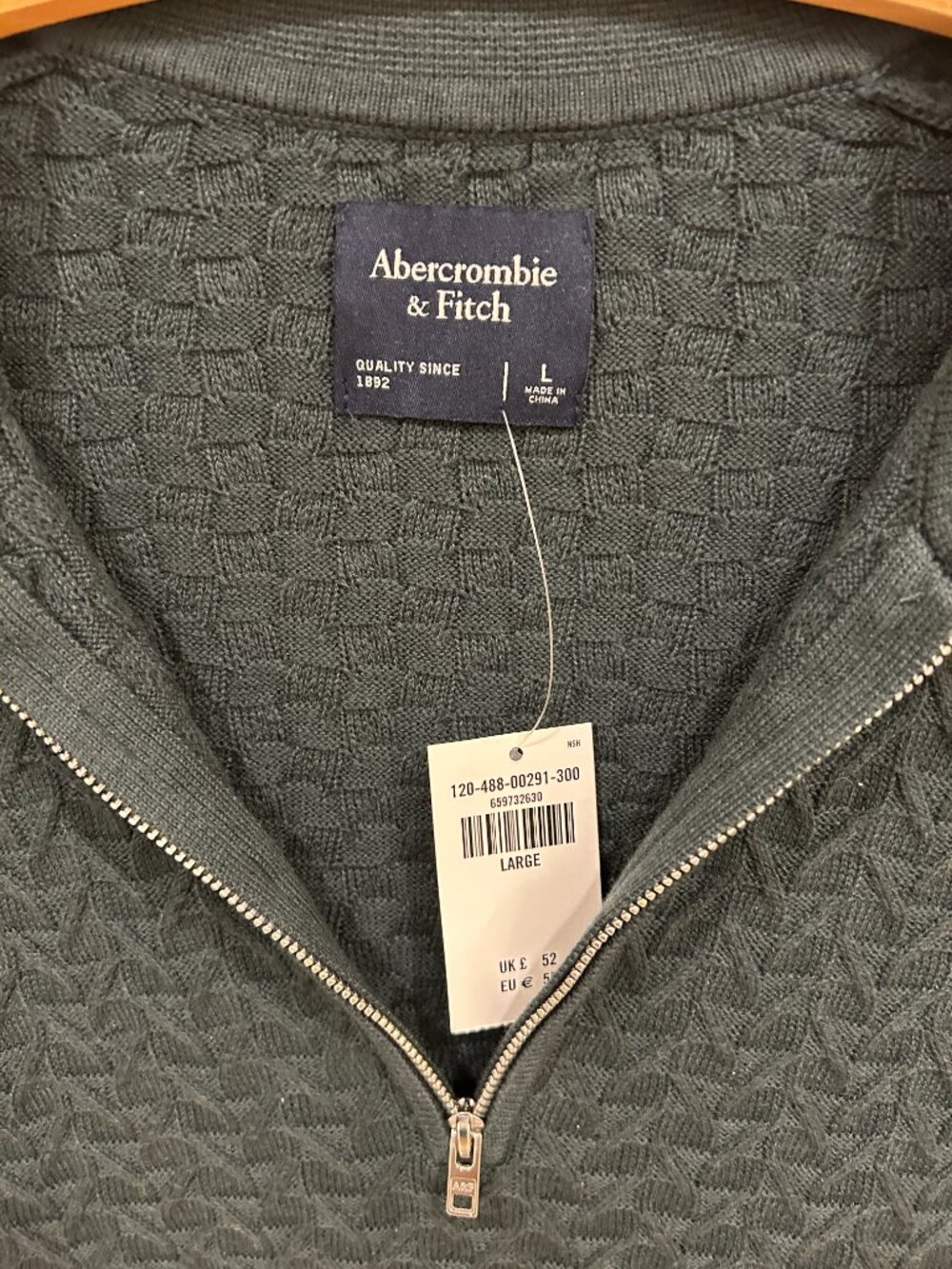 Abercrombie & Fitch Sweater Polo Shirt - Picture 2 of 6